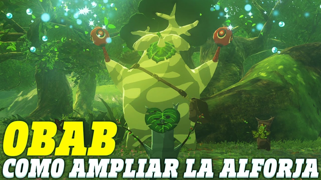 DONDE ESTA OBAB y COMO AMPLIAR la ALFORJA en THE LEGEND OF ZELDA: TEARS of the KINGDOM!