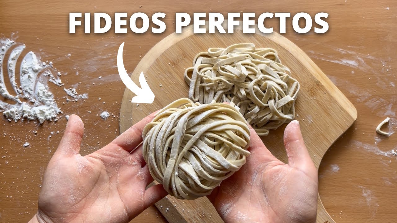 Cómo hacer Fideos de Ramen caseros (Paso a Paso) | Cocina con Coqui