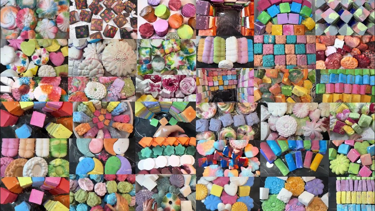 Rainbow 🌈 chalk edit 3x speed gymchalk crush @ASMRgymchalkIndonesia #asmr #odlysatisfying #gymchalk 