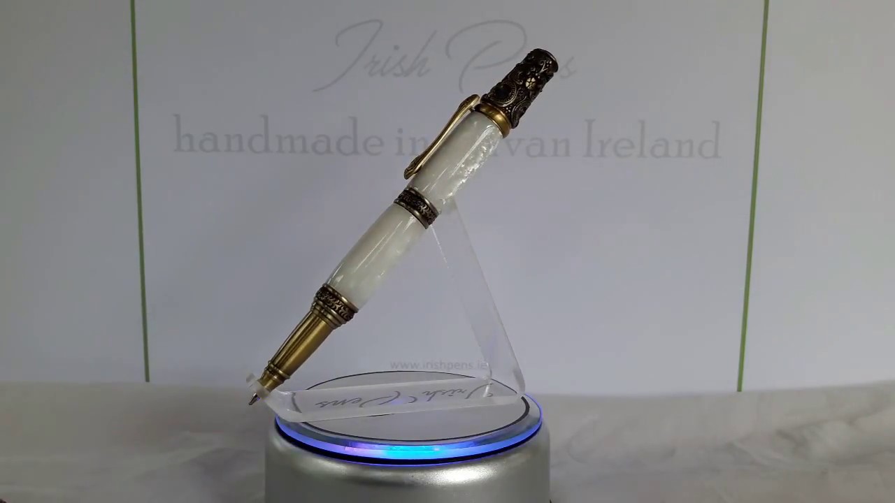 Best Wedding gift of a handmade pen Elegance by Irish Pens