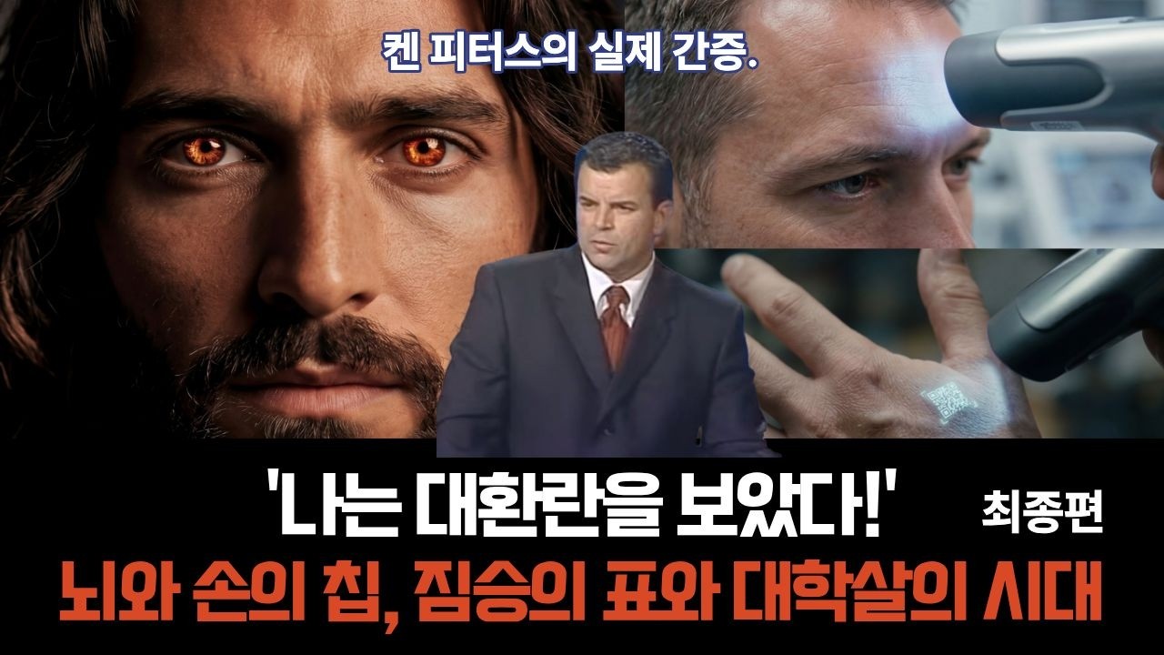 칩을 거부하자 참수대에 섰습니다. 그런데 예수님이 나타나 말씀하셨습니다.