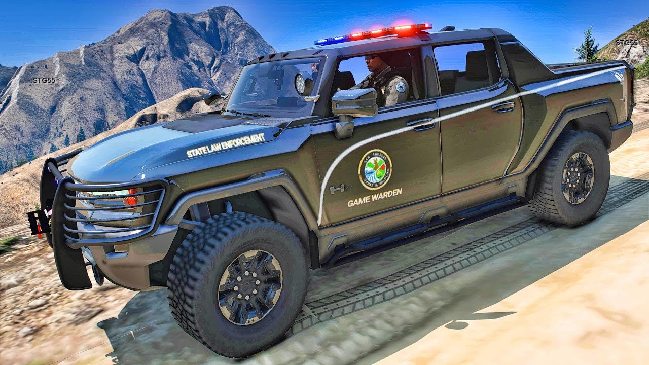 Играю в GTA 5 за ПОЛИЦЕЙСКОГО Park Ranger Patrol | GTA 5 Lspdfr Mod | 4K