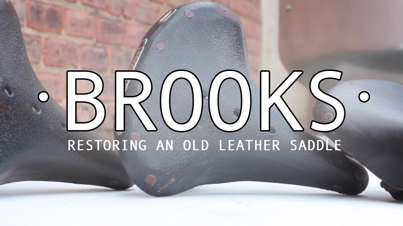 DIY Saddle/Seat Restoration | Reviving Old Leather Using Mink Oil | Brooks Bicycle Saddle
