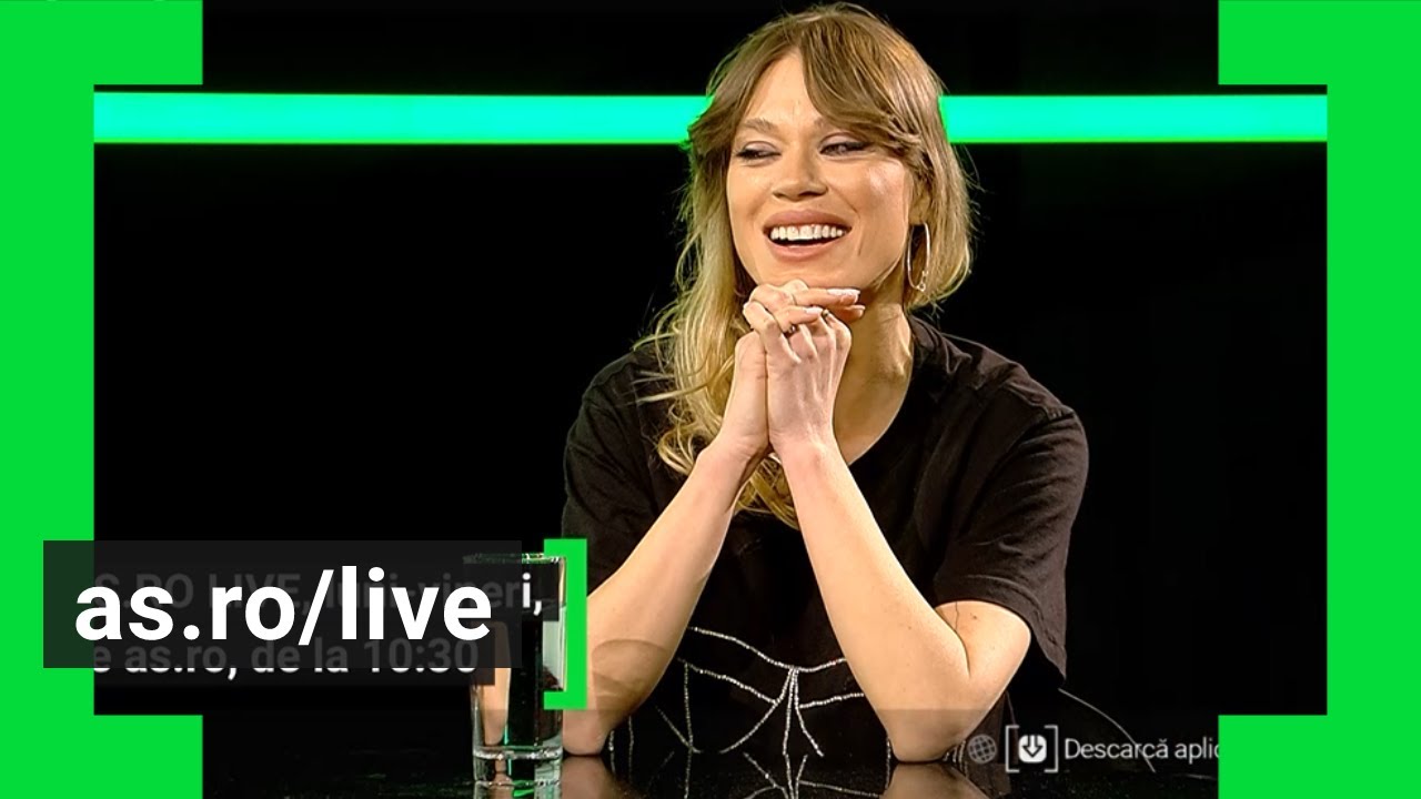 Emma de la Zu la AS.ro LIVE, partea 1. Ce program de antrenamente și ce dietă are zilnic