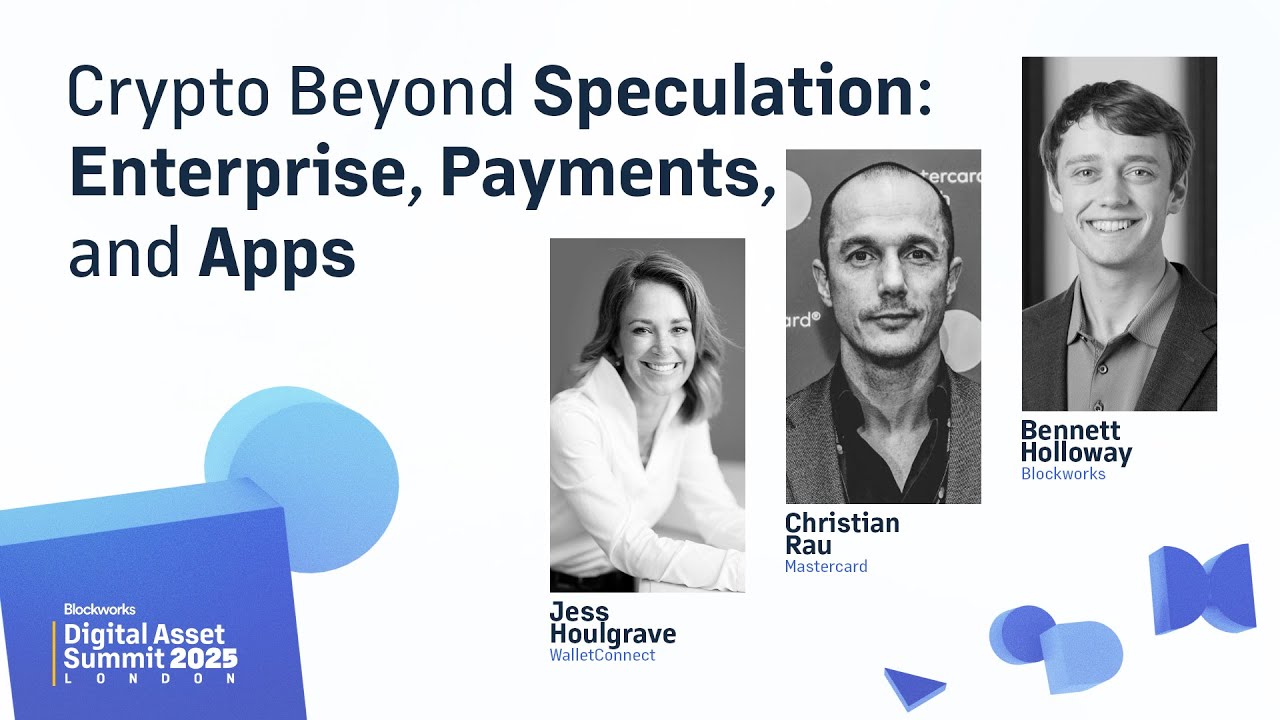 Crypto Beyond Speculation: Enterprise, Payments, and Apps | DAS London 2025 | Day 1 | Institutional