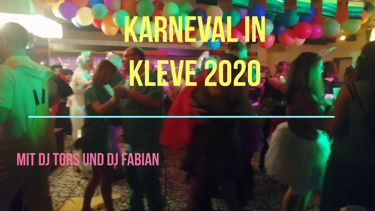 Karneval Stadthalle Kleve 2020 mit DJ Tors und DJ Fabian