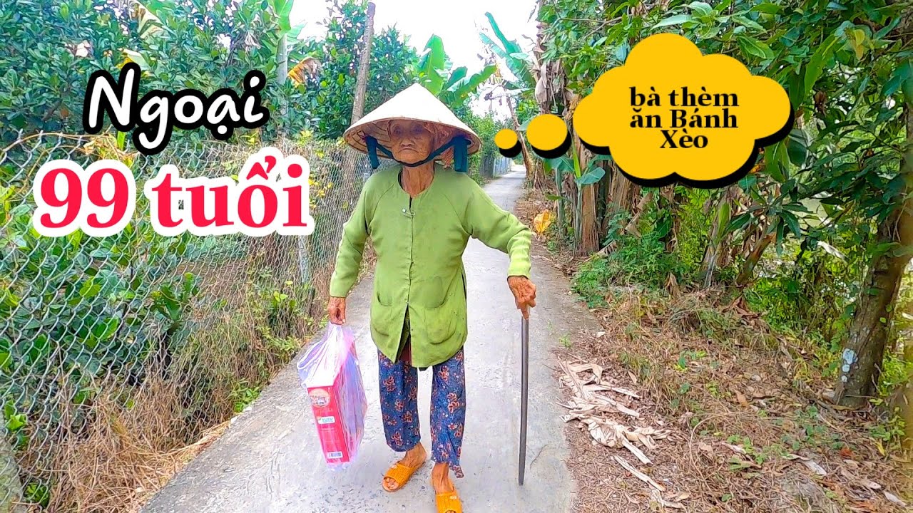 Bà cụ gần 100 tuổi thèm được ăn bánh xèo, thích uống sữa và những lời tâm sự đầy cảm động