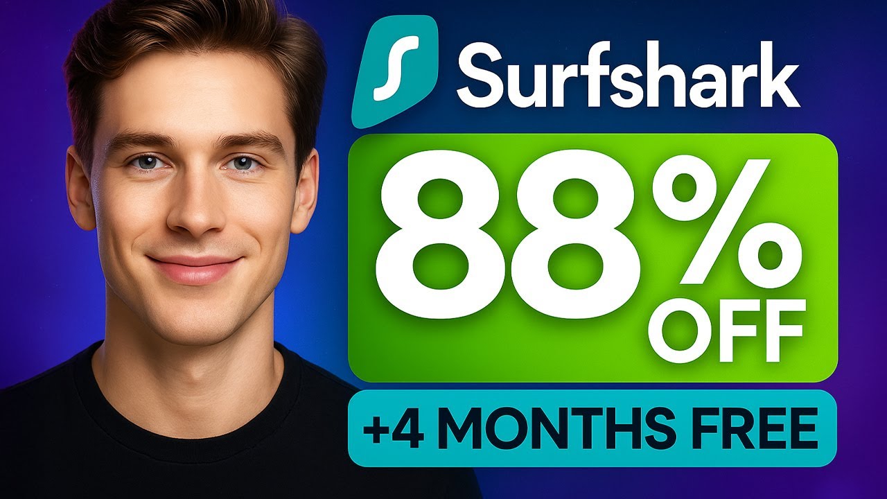 Промокод Surfshark ✅ Получите лучшее предложение VPN — скидка 88% и бесплатные месяцы (2025)