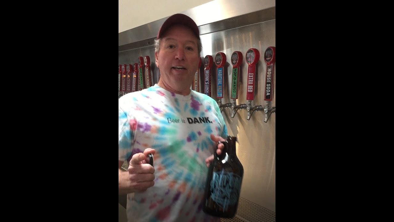 How to fill a 64 ounce Beer Growler by Owen Williams