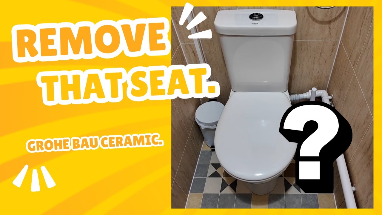 Grohe Bau Ceramic Toilet Seat Removal