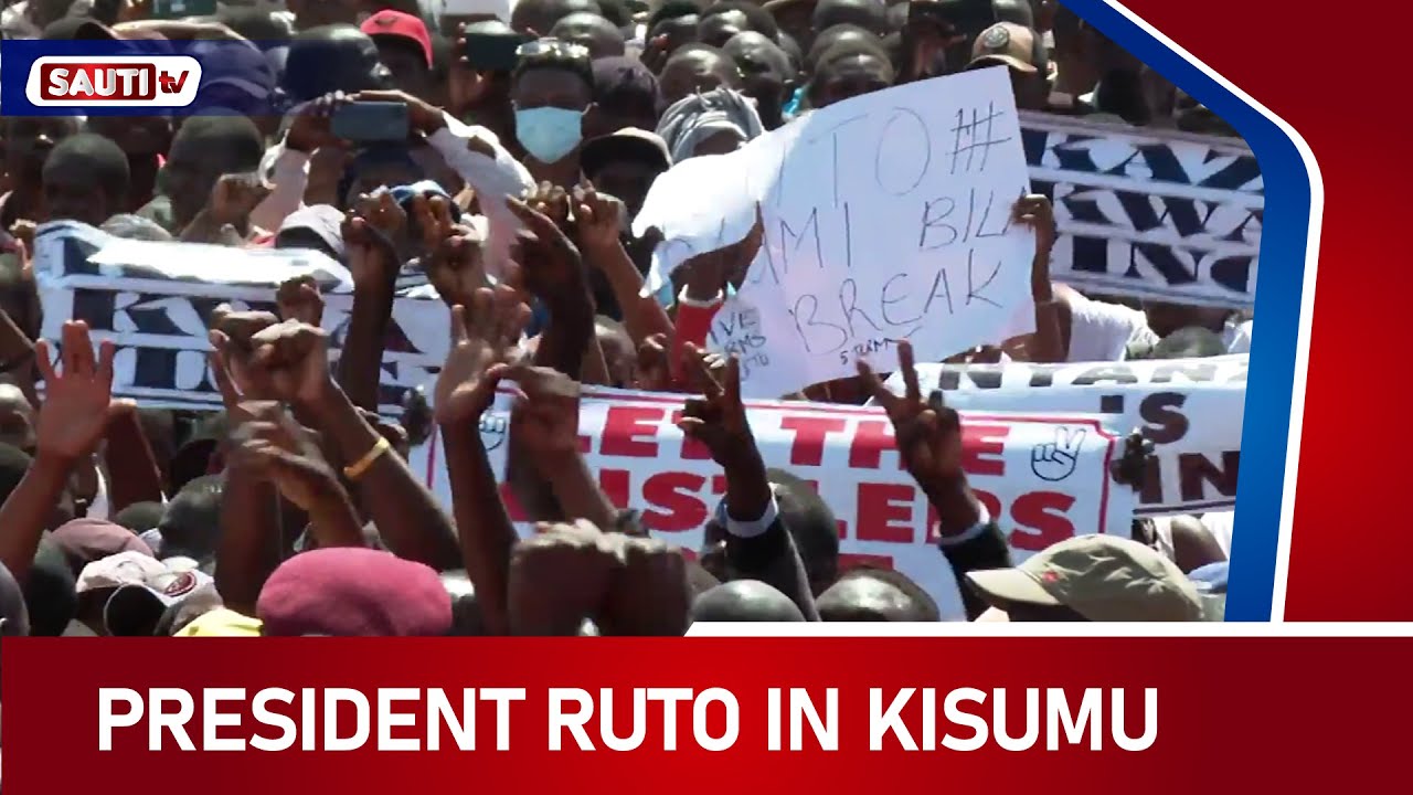 President Ruto in Kisumu: Wale Wanaoshidana Na Sisi, Kila Kiongozi Anachaguliwa Kwa Kazi Aliyofanya