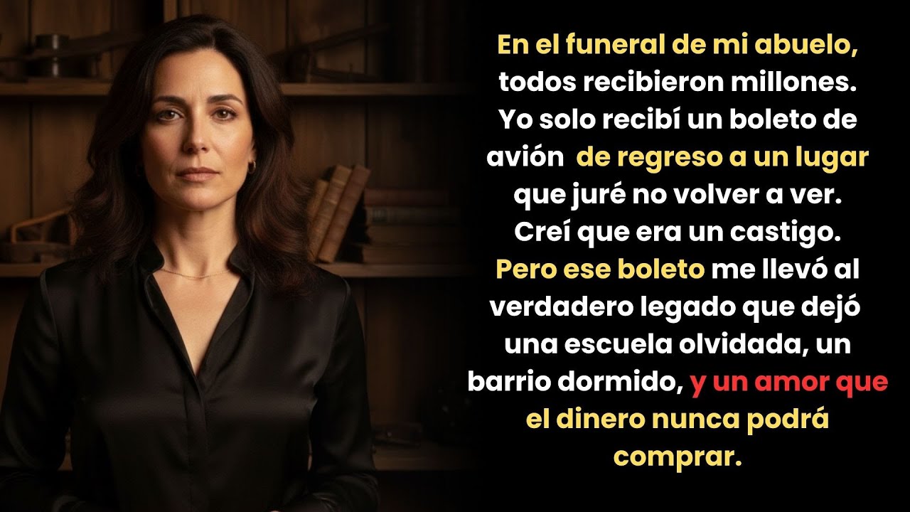 Ellos recibieron millones en el funeral de mi abuelo yo solo recibí un boleto de avión Historia fami