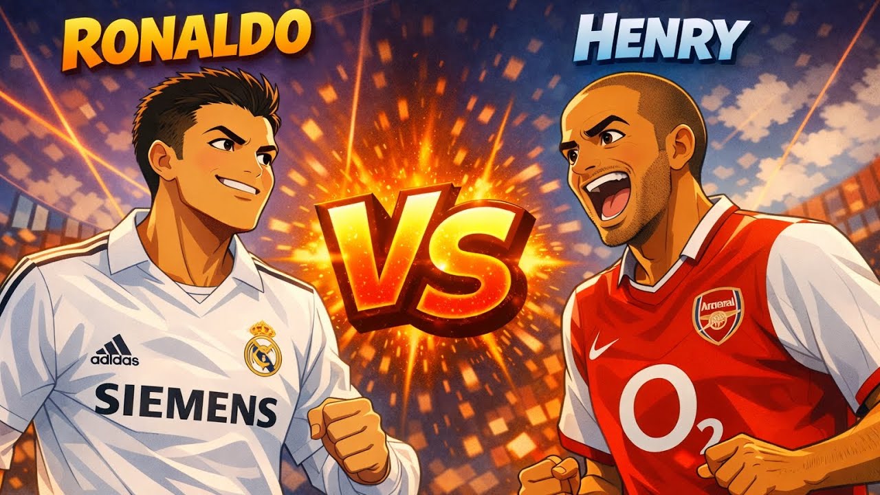 RONALDO VS HENRY WHO IS THE BETTER PLAY 