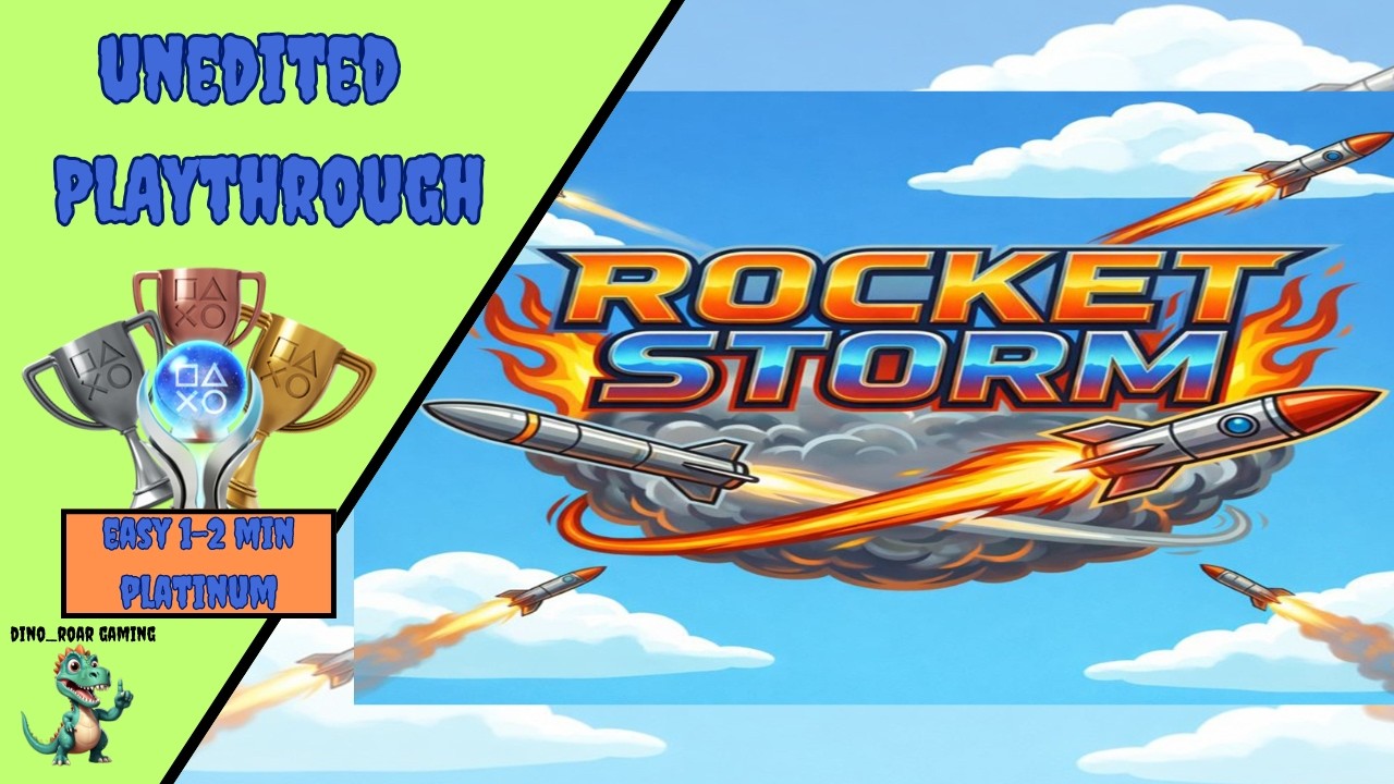 Rocket Storm - Unedited Platinum Trophy Playthrough (PS4/PS5)