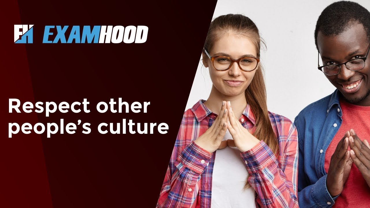 Respect for other people's culture