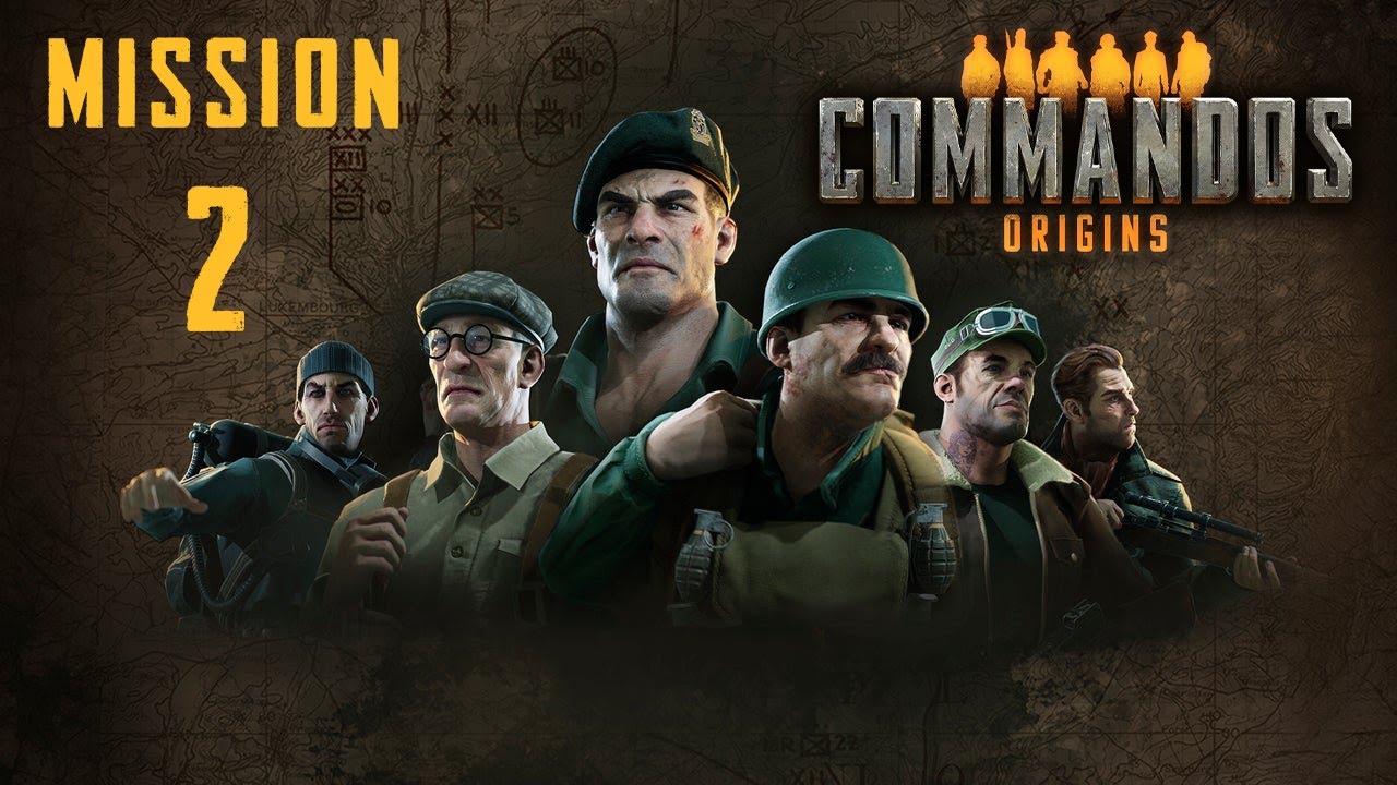 Commandos Origins Walkthrough: Mission 2 [HARD] (No Commentary)