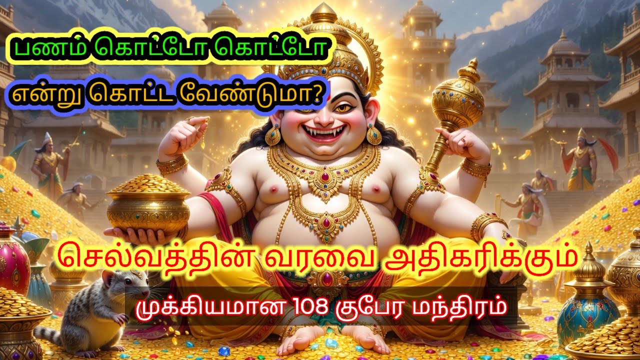 பணம் கொட்டோ கொட்டோ என கொட்ட வேண்டுமா? | குபேர அக்ஷ்டலஷ்மி மந்திரம் 💰| Powerful Money Wealth| #kubera