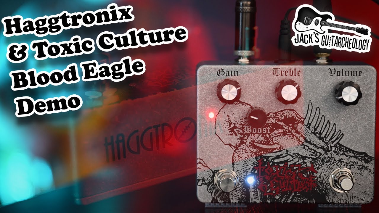 The BLOOD EAGLE from Haggtronix & Toxic Culture | Jack's Guitarcheology