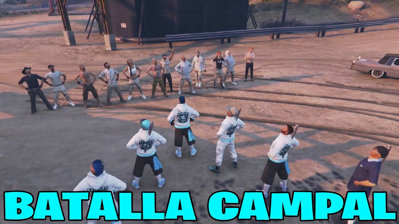 BATALLA CAMPAL ENTRE LOS AZTEKAS Y LA FAMILIA REDINGTON😯 | GTA V ROLEPLAY