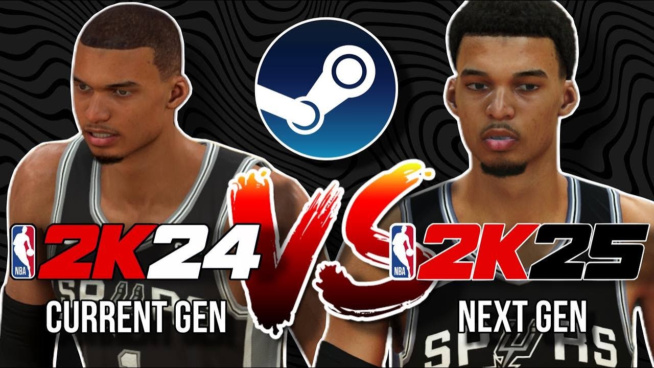 NBA 2K25 VS NBA 2K24 ON PC 4K | Graphics & Gameplay Comparison