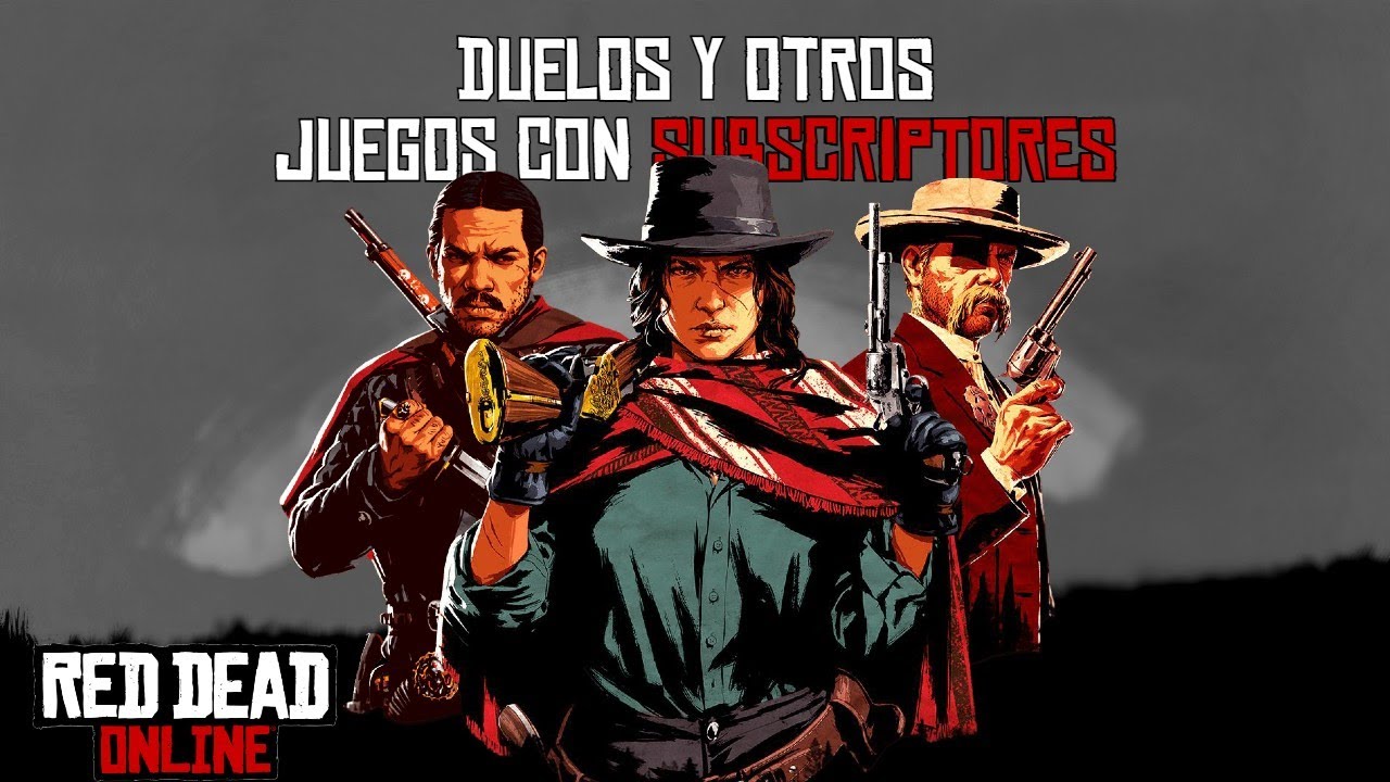 DUELOS, RECOMPENSAS y OTROS JUEGOS / RED DEAD ONLINE JUGANDO CON SUBS