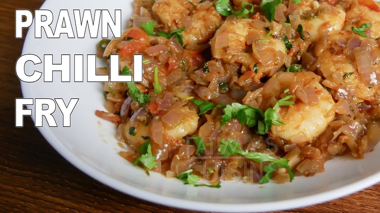 Goan style Prawn Chilli Fry Recipe | Shrimp Chili stir fry Recipe | Goan Seafood Recipes