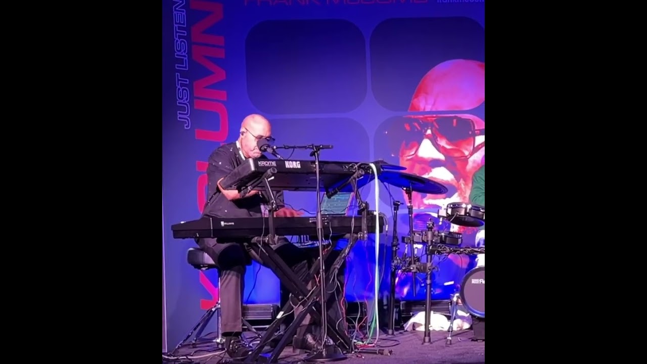 Frank McComb at NAMM 2026.