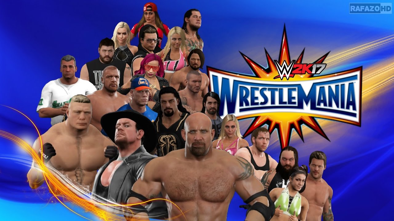 WWE 2K17: SIMULATION | WRESTLEMANIA 33 - Highlights ReCap
