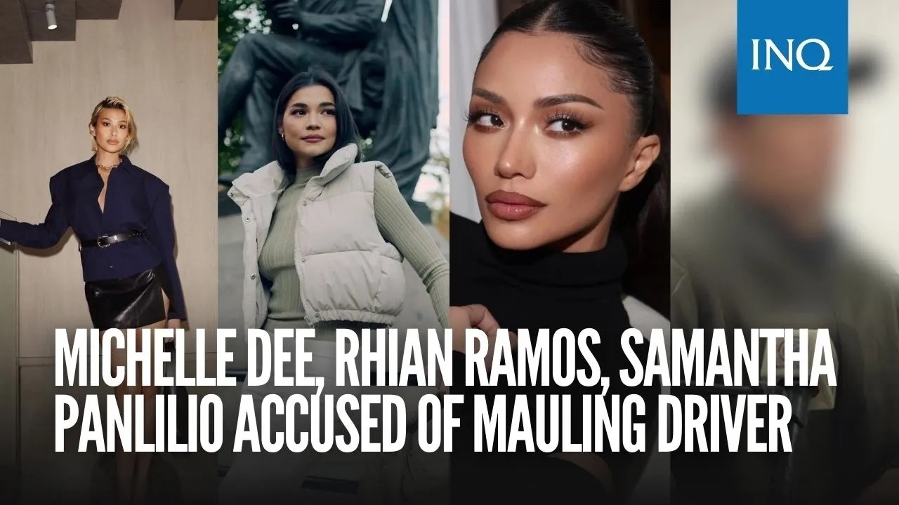 Michelle Dee, Rhian Ramos, Samantha Panlilio accused of mauling driver