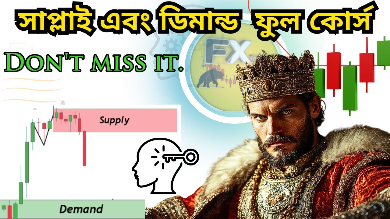সাপ্লাই এবং ডিমান্ড মাস্টার ক্লাস : Supply and Demand full course bangla : Earn from trading