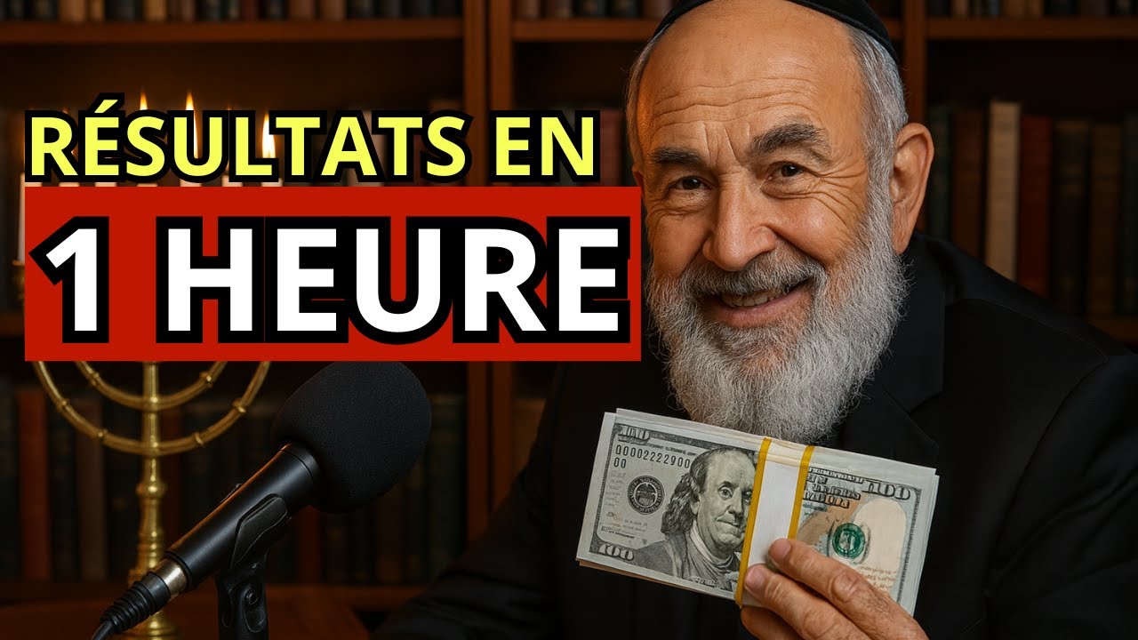 🔴RABBI MILLIONNAIRE : DIS CETTE PRIÈRE ET ATTIRE UNE RICHESSE ILLIMITÉE