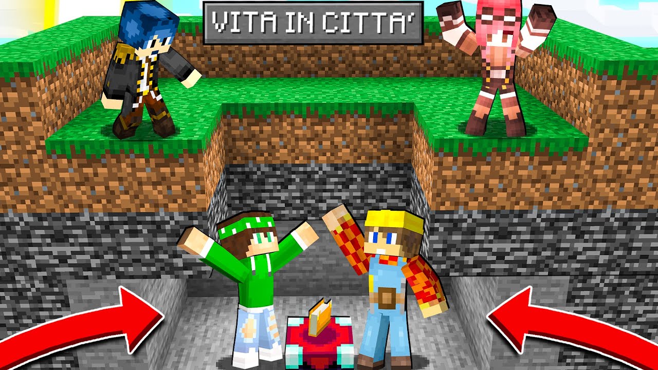 COSTRUISCO la CAVERNA DI NICO! - VITA IN CITTA MINECRAFT ITA S3 EP5
