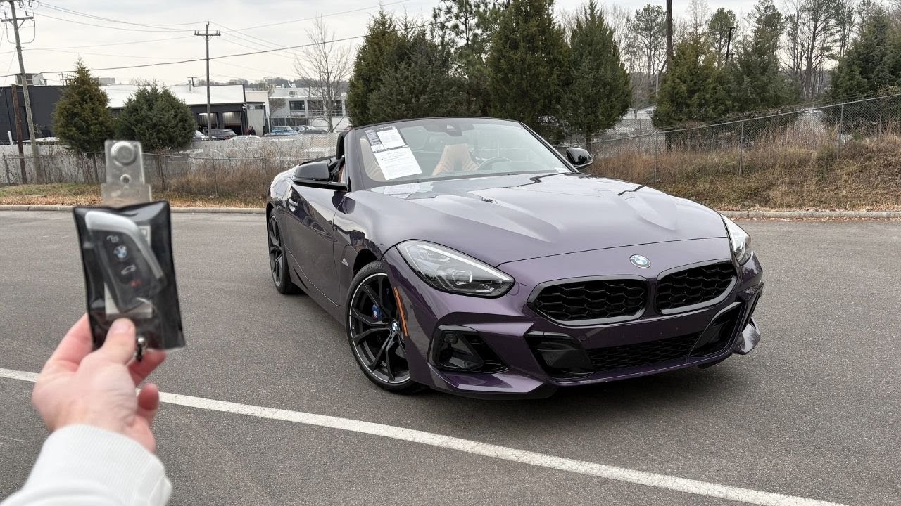 Последний шанс купить BMW Z4 M40i 2026 года до окончания производства.