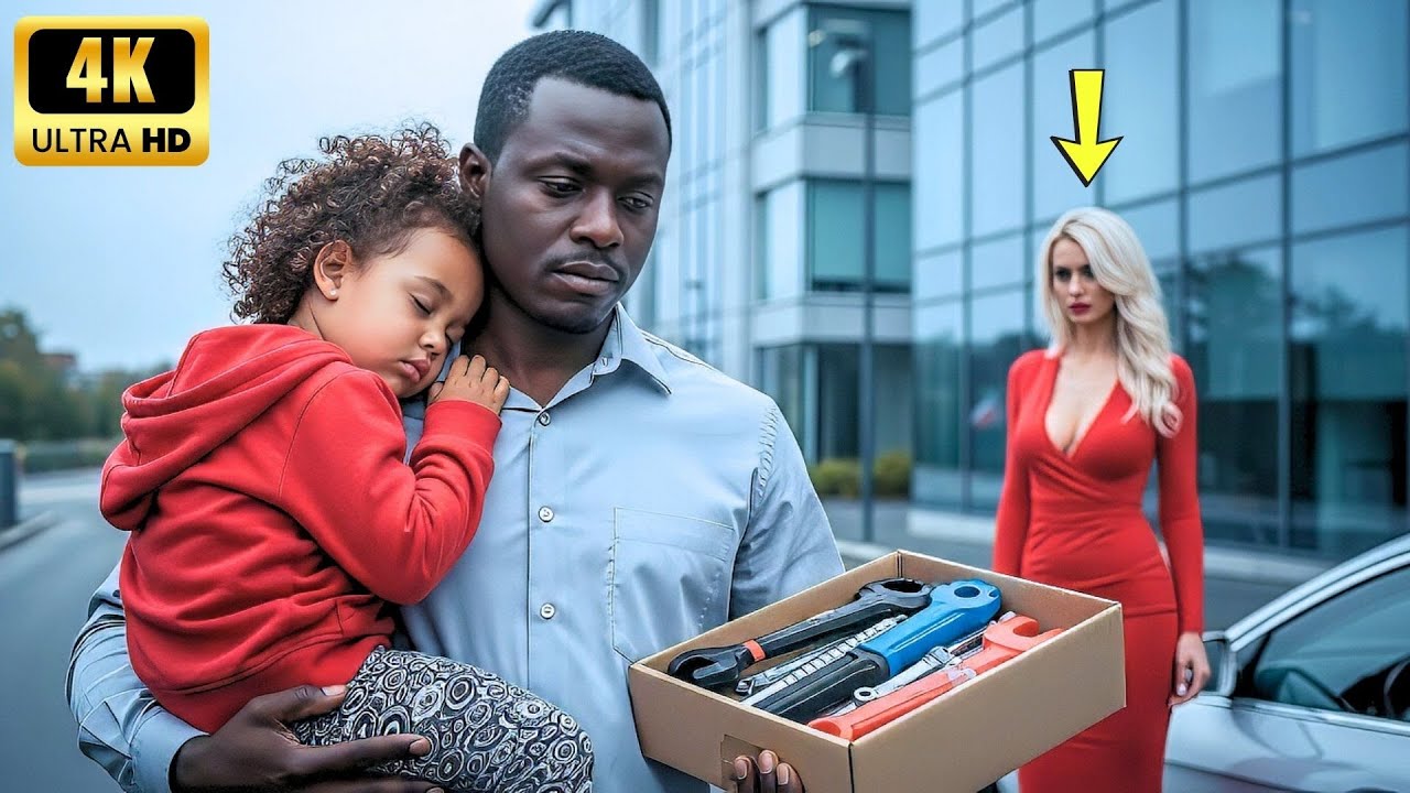 Black Single Dad Fired While Holding His Sleeping Daughter—A Billionaire CEO Sees Everything and ...