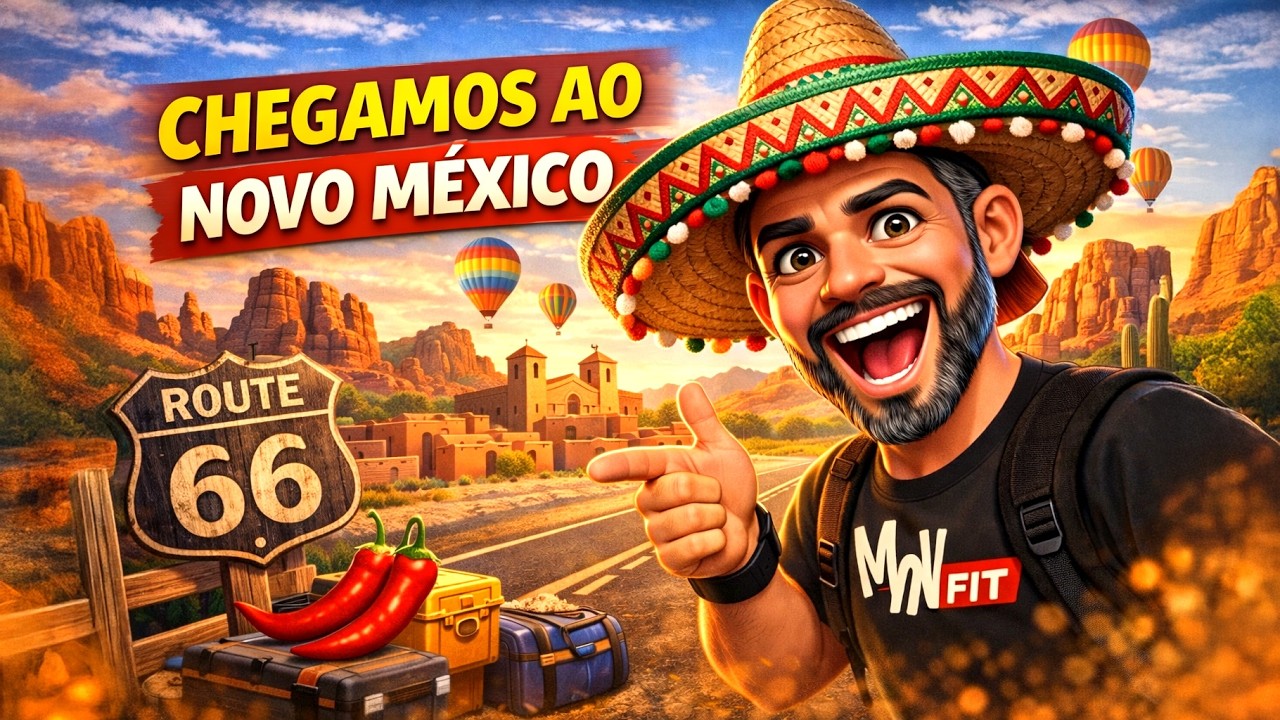 🔥🇺🇸 CHEGAMOS AO NOVO MÉXICO !!! | EXPEDIÇÃO EUA - DIA 5 - EP1