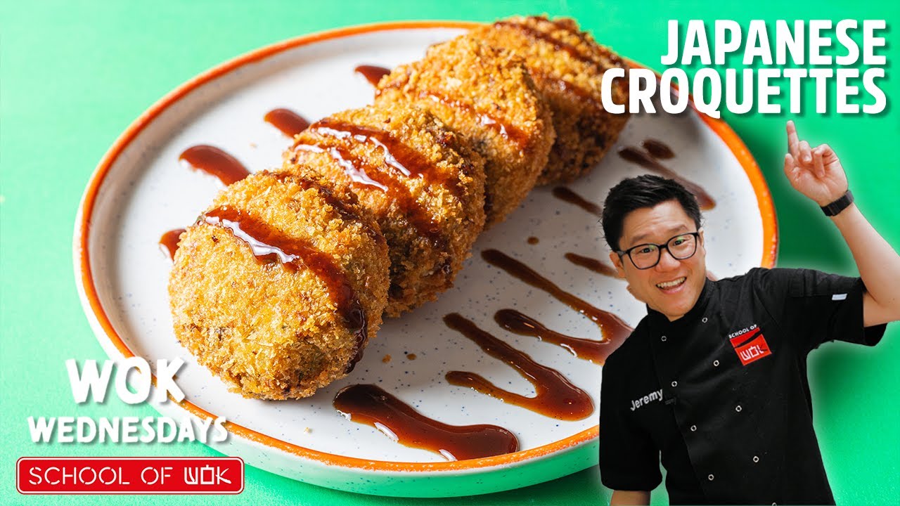 CRISPY Potato Croquette Recipe! (Korokke)