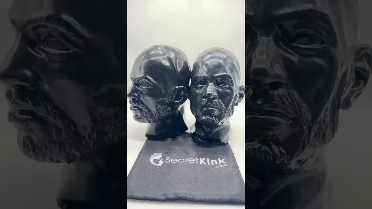 Bearded Men Moulded Latex Hoods | Kink Gear Showcase - Secret Kink