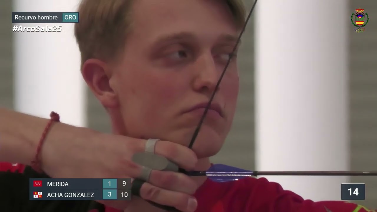 VALLADOLID FEB'25 - FINAL RECURVO HOMBRES - CAMPEONATO ESPAÑA ARCO RECURVO y COMPUESTO SALA 2025