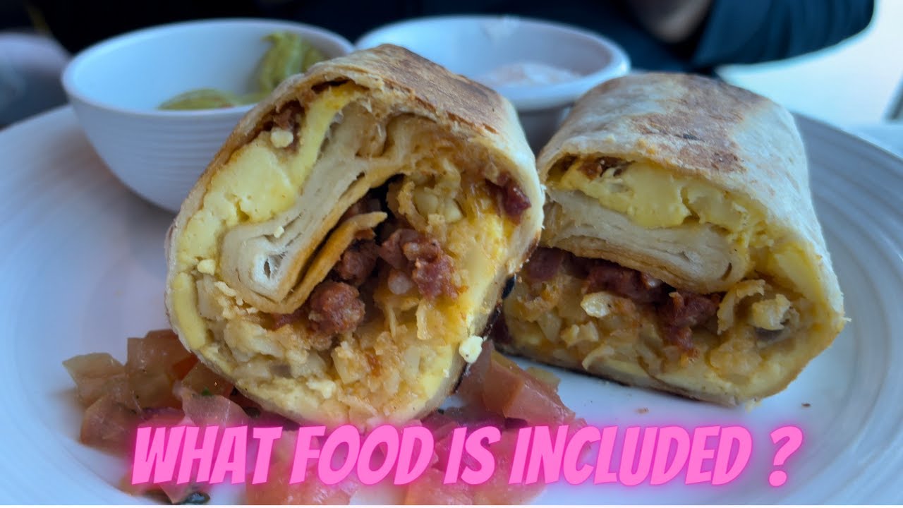 TOUR of the FREE (included) Food Royal Caribbean (Navigator)