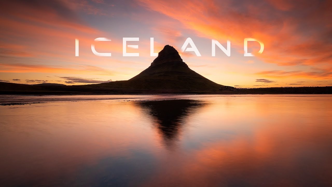 ICELAND Cinematic aerial 4K