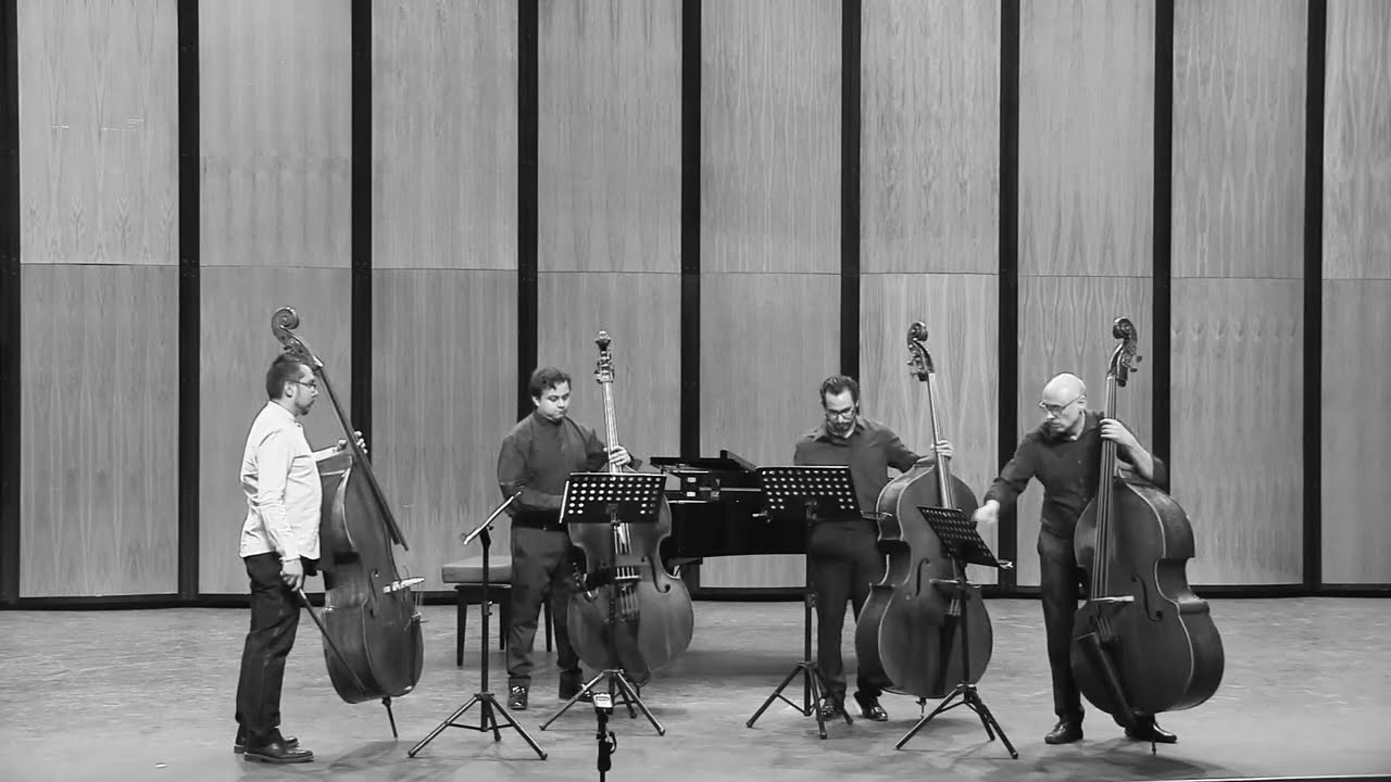 SOUNDSCAPES for double bass quartet - Rodrigo Mata