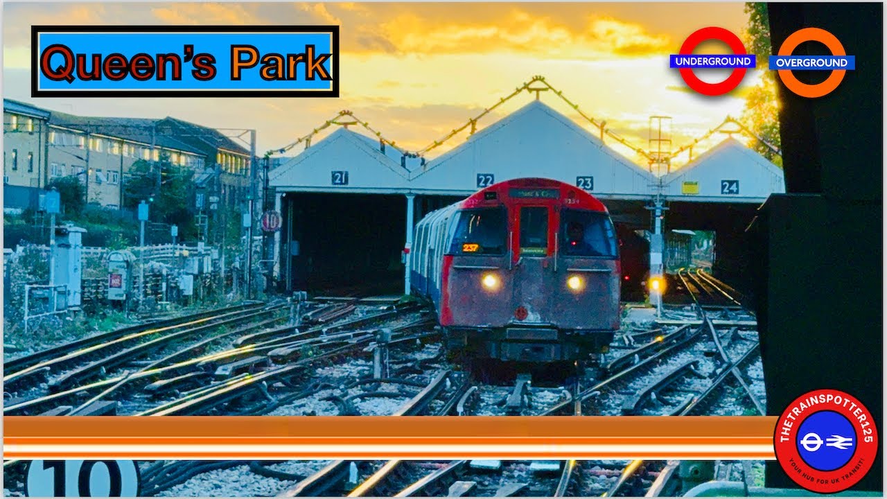Bakerloo and Overground Trains at Queen's Park Station! - LU/WDC (10/10/2024)