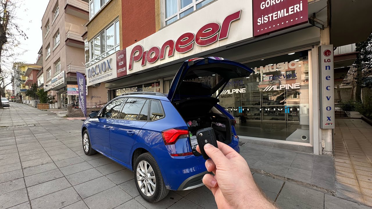 Skoda Kamiq(2019-2025) Elektrikli Bagaj Sistemi-Ayak Sensörü-Kumanda Kontrol HITECH MUSIC ANKARA