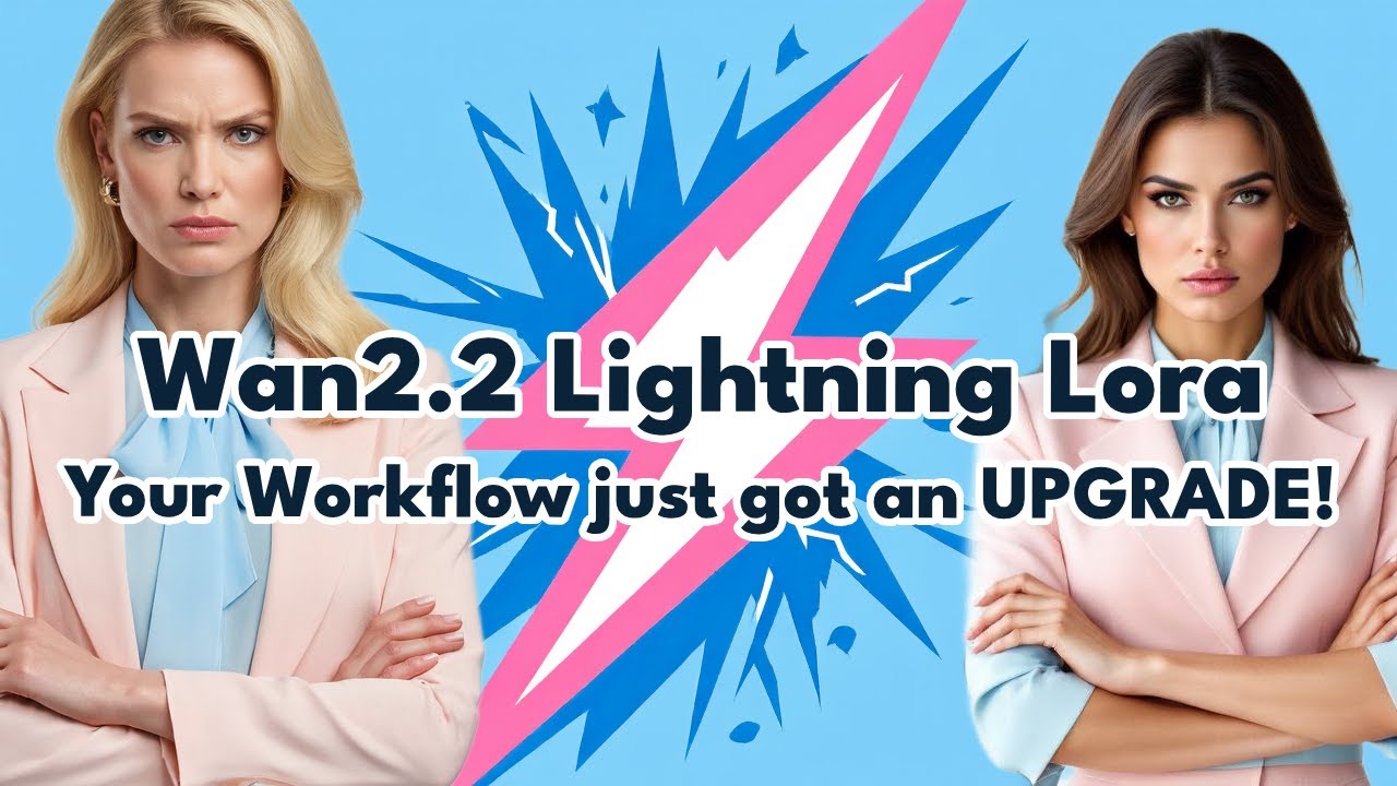 Wan2.2 Lightning Fast with NEW Lightning Lora! Speed Up Generations while Maintaining Quality