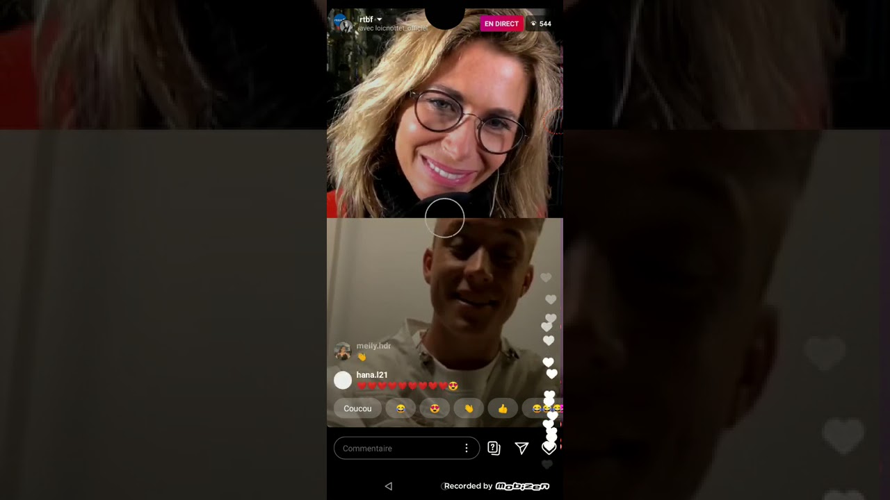 Live Instagram RTBF with Loïc Nottet 25/09/2020 PARTI 1