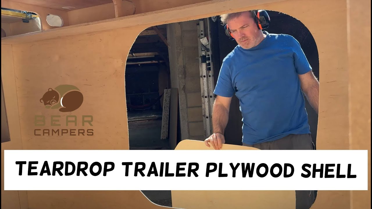How to Wrap a Teardrop Trailer Frame with FLEXIABLE Plywood: Tools & Tips