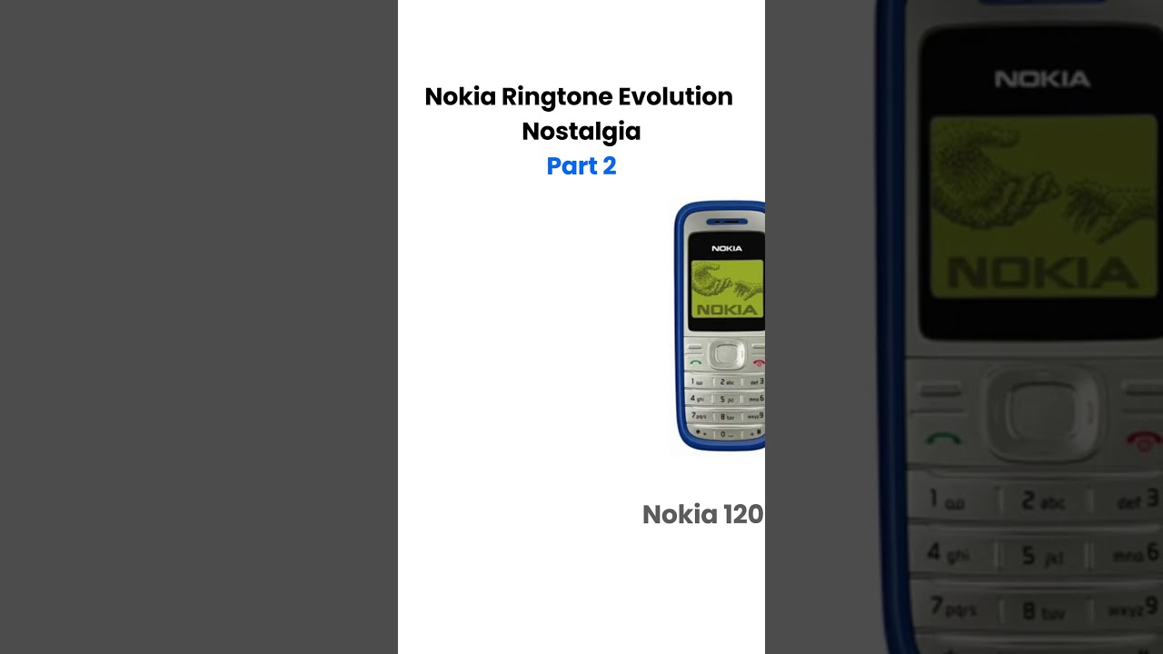 📟 Nokia Ringtone Evolution Nostalgia Part 2 