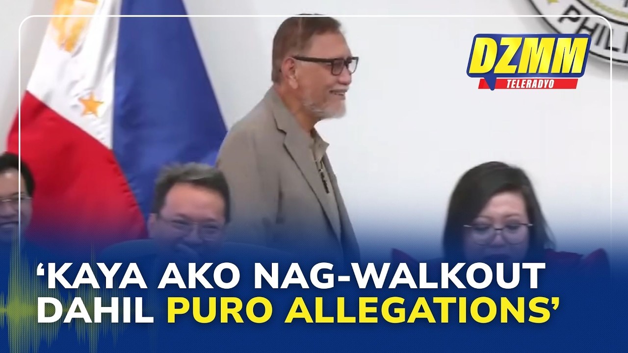 Abante walked out due to 'allegation-based' impeachment complaints vs Marcos | (04 February 2026)