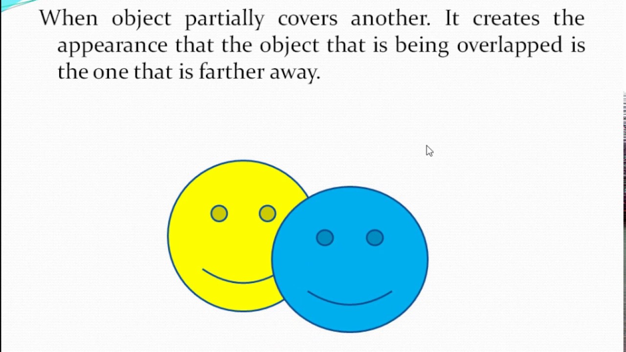 Perceptual processes 4, perception of distance and depth/ 3-Dimensional perception