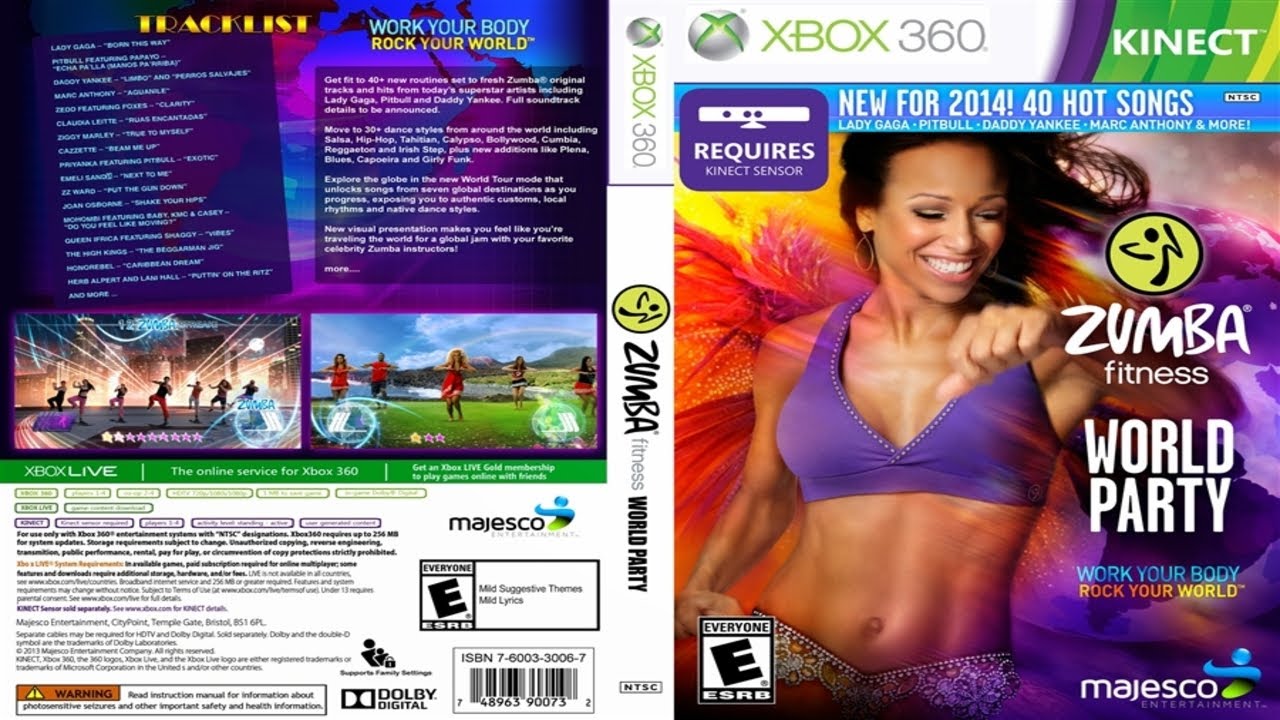 Zumba Fitness: World Party (2013) - Full Gameplay | XBOX 360 | Kinect | HD | 1080p |